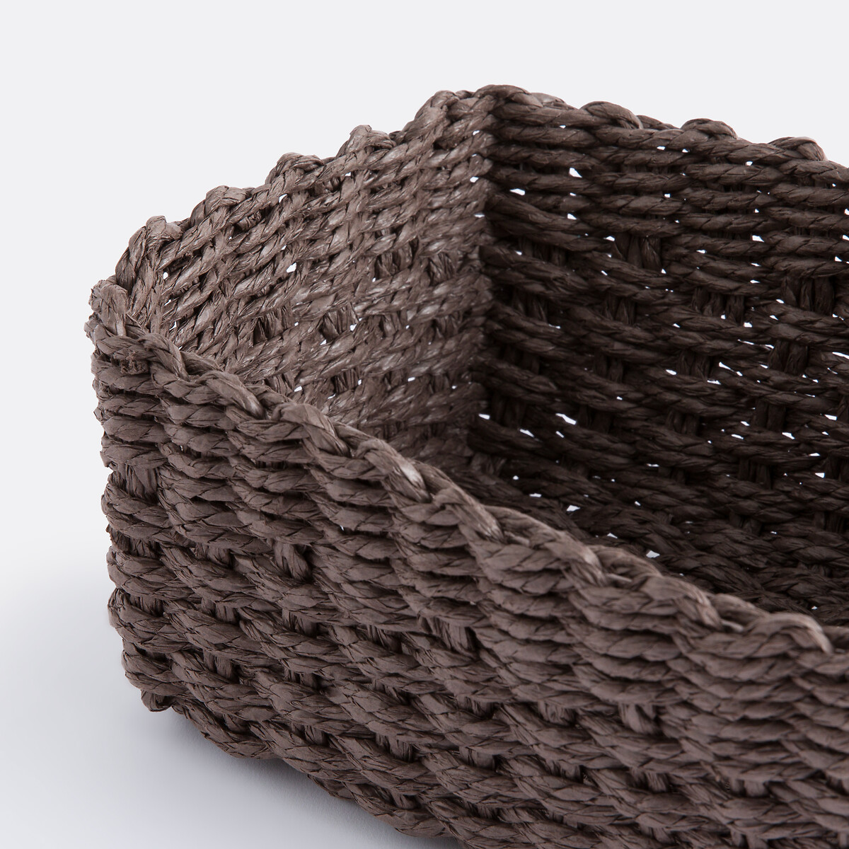 LA REDOUTE INTERIEURS<br>Conjunto de 2 cestos de cordão de papel, Alano