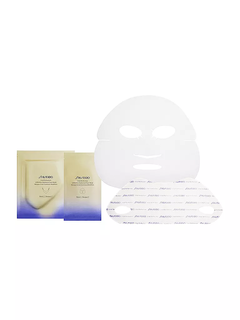 SHISEIDO Vital Perfection Liftdefine Radiance Face Mask 6 Stk keine Farbe