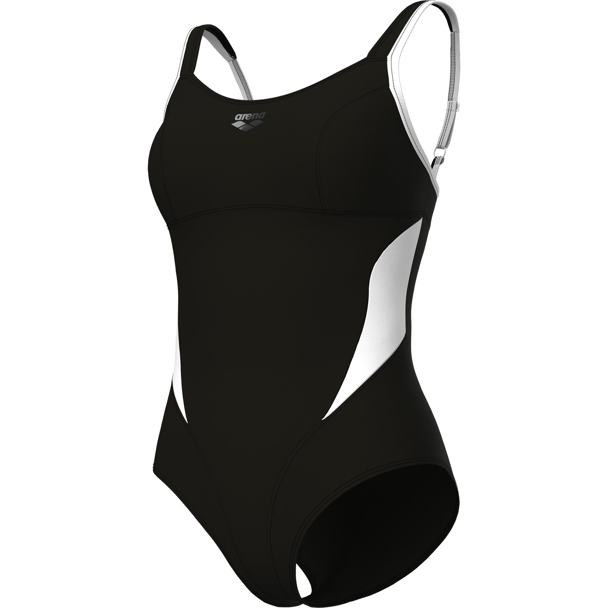 Arena Makimurax Low C-Cup Badeanzug Damen schwarz