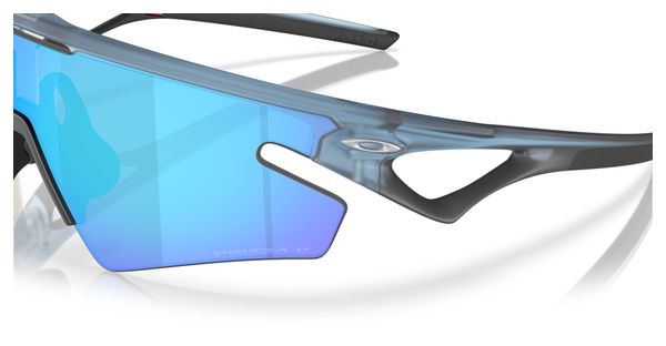 Lunettes Oakley Sphaera Slash - Matte Transparent Stonewash / Prizm Sapphire Polarized / Ref : OO9499-0336