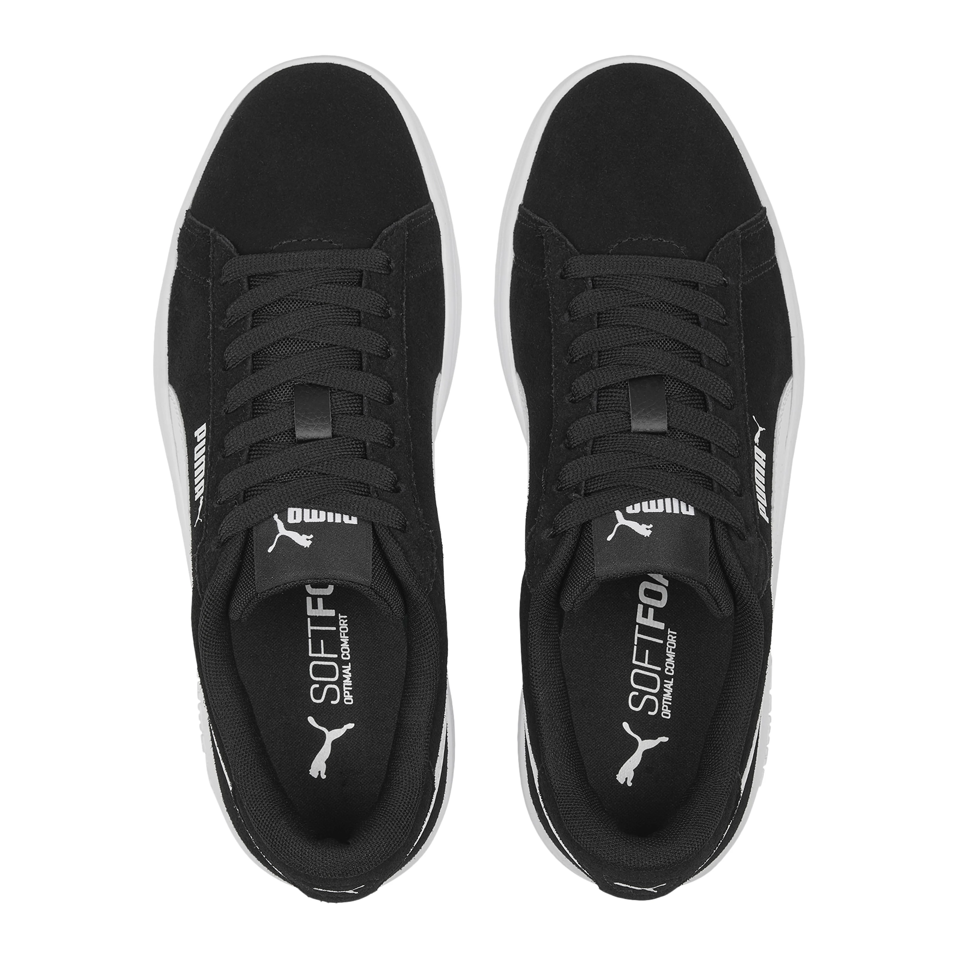Basket cuir juniorsmash | Noir