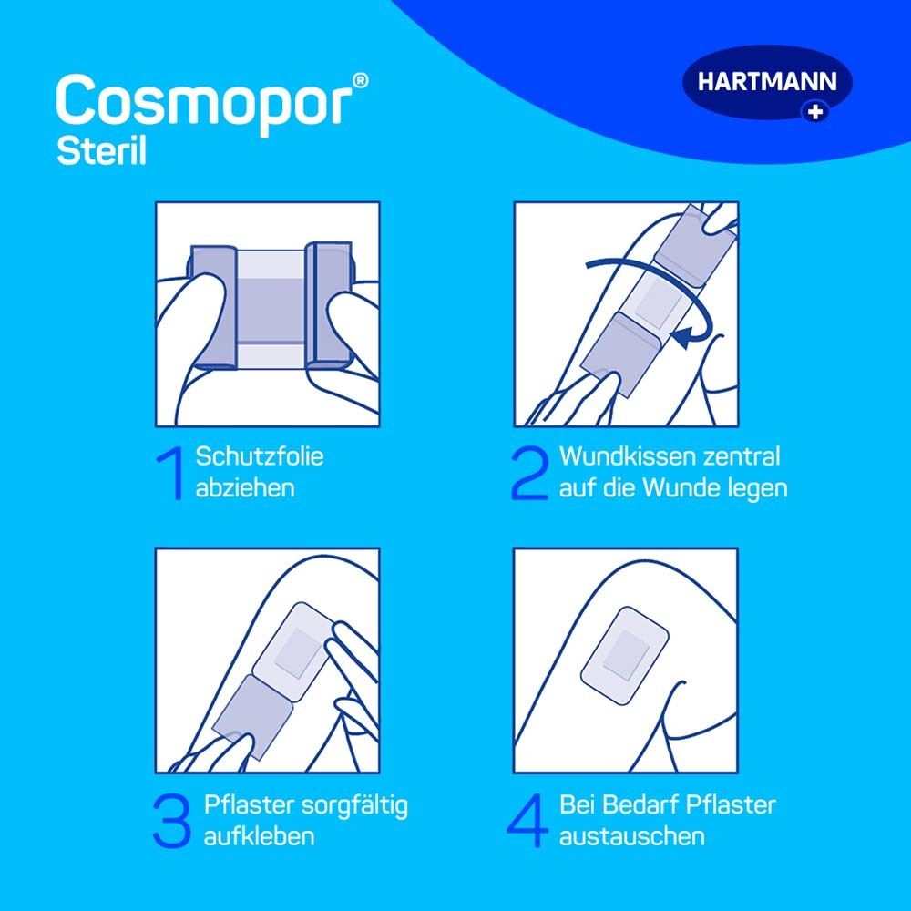 Cosmopor® Steril 8x10 cm