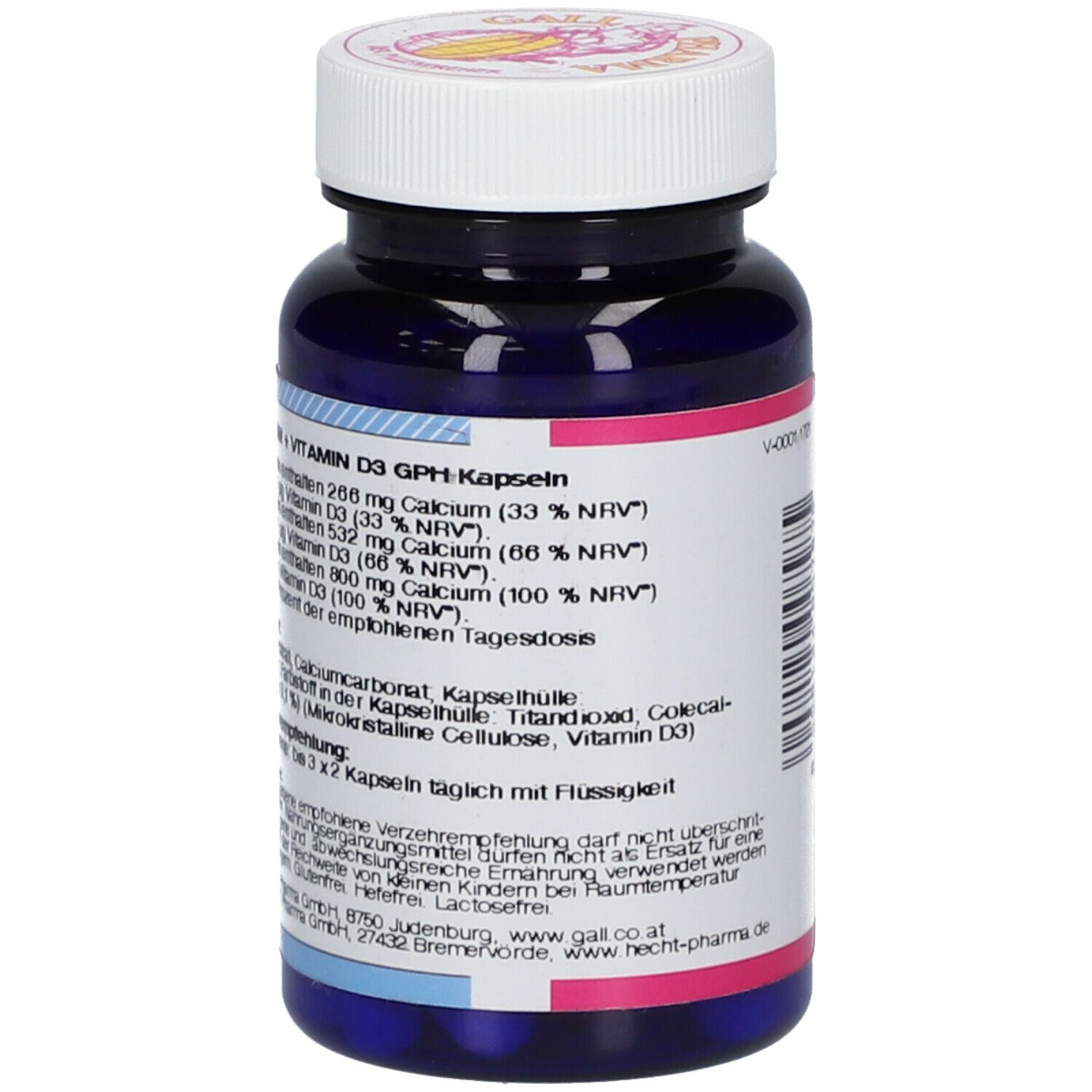 GALL PHARMA CALCIUM + VITAMIN D3