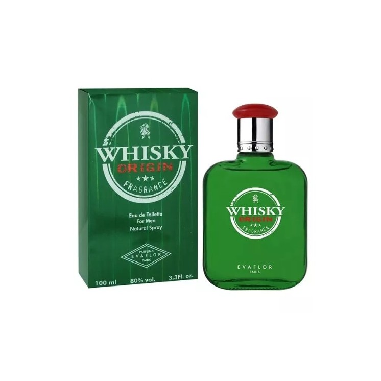 Evaflor Whiskey Orgin Eau de Toilette für Männer 100 ml