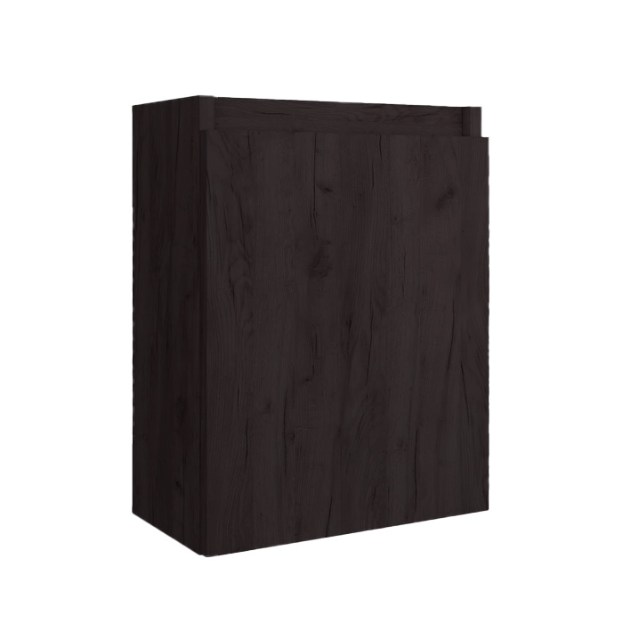 Fontana Itsie toiletmeubel kasteel bruin 40cm met fontein in glans wit