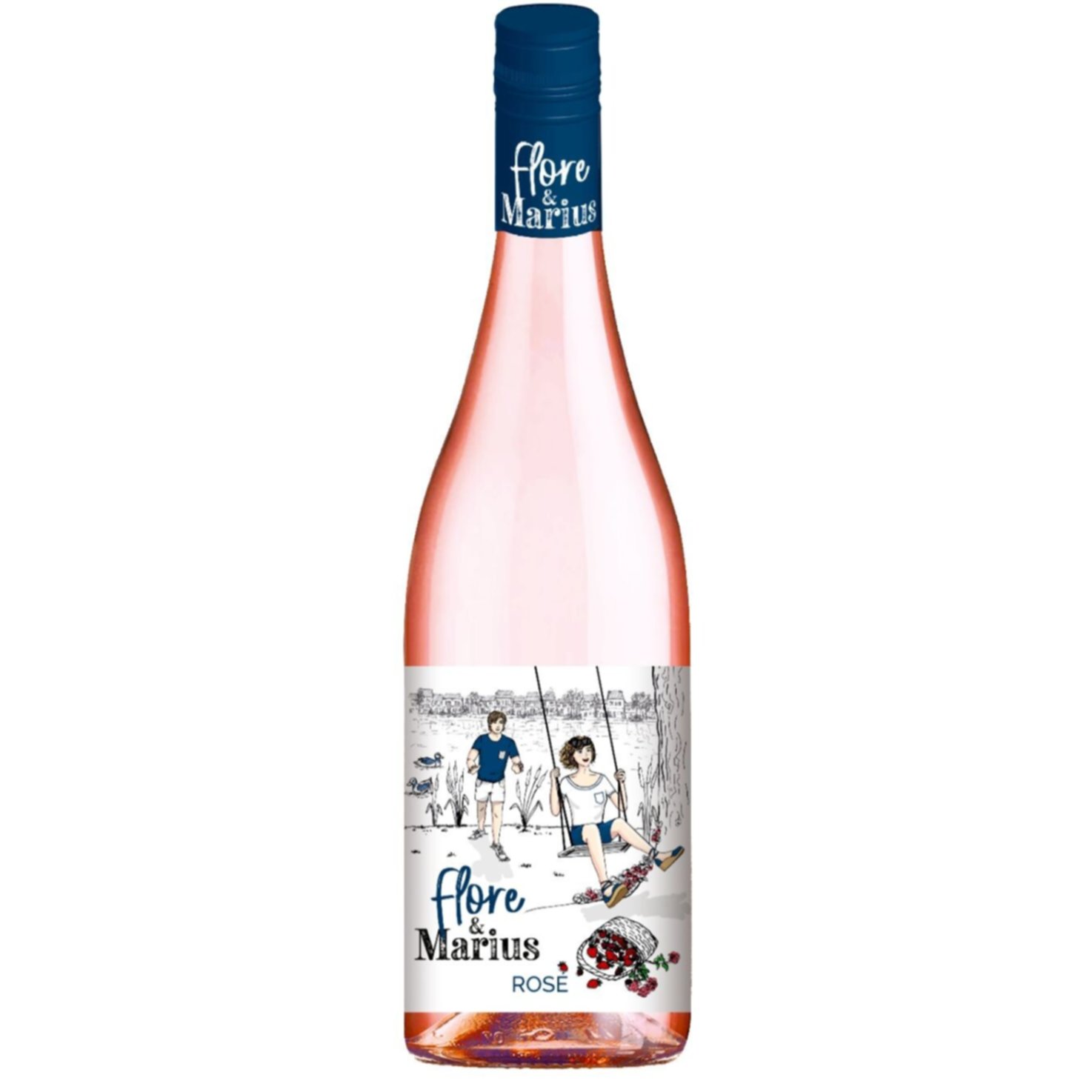 Atlantique IGP Flore & Marius Rosé -75cl