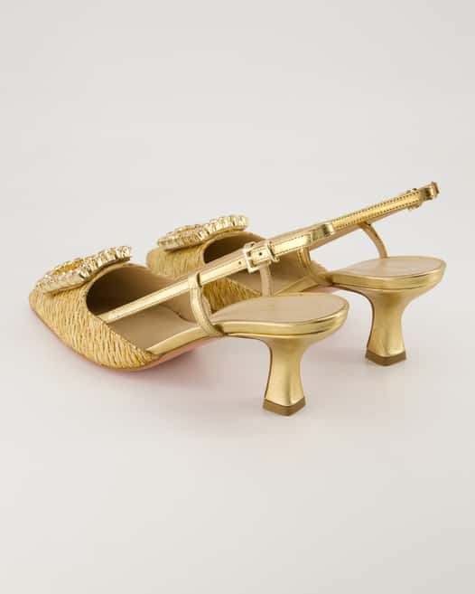 Konstantin Starke Stefi Slingpumps in Gold
