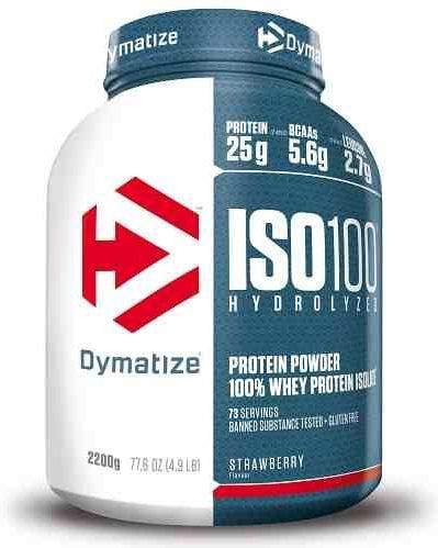 DYMATIZE - ISO-100 - Eiwitpoeder - Aardbei - 2200 gram