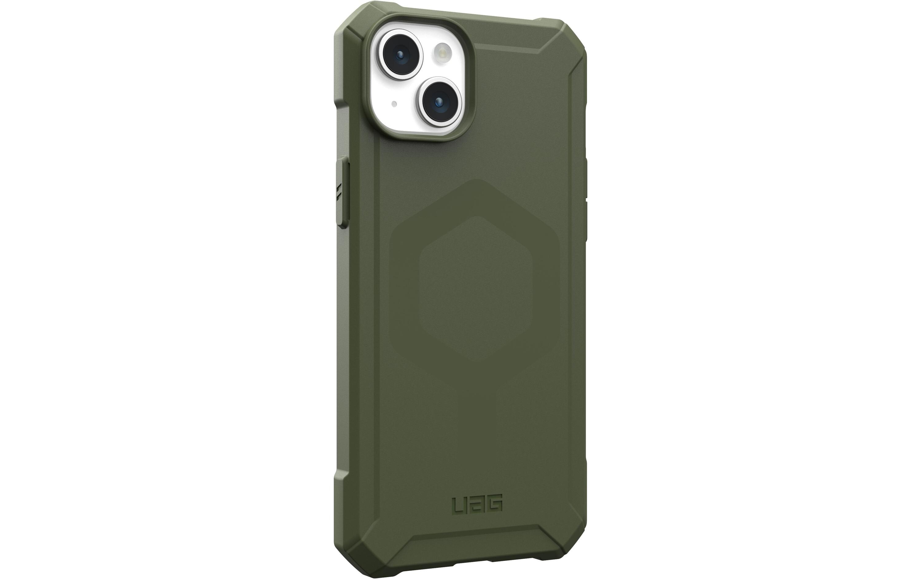 Back Cover Essential Armor iPhone 15 Plus OliveSchutzhülle für das Apple iPhone 15 Plus