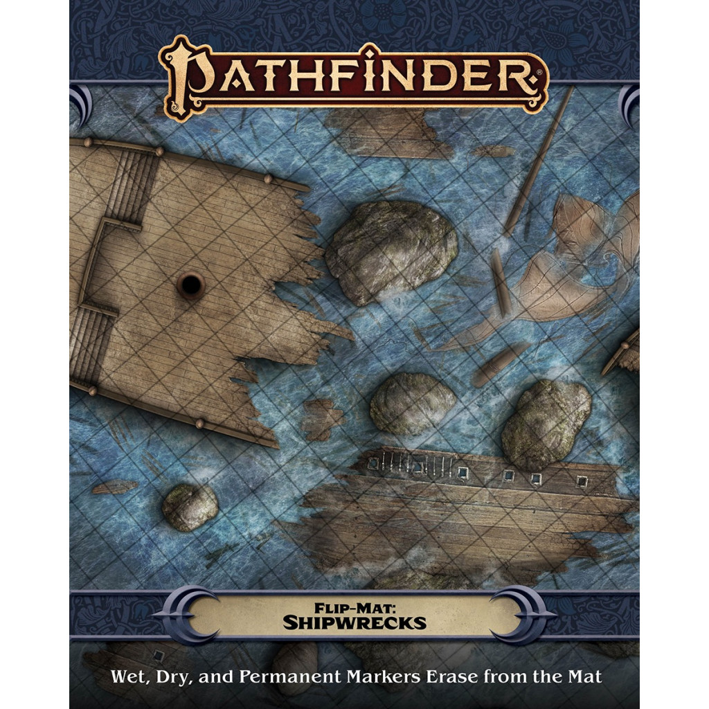 Pathfinder Flip-Mat: Shipwrecks