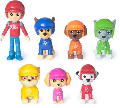 Paw Patrol Rescue Wheels Figursett 7-Pack