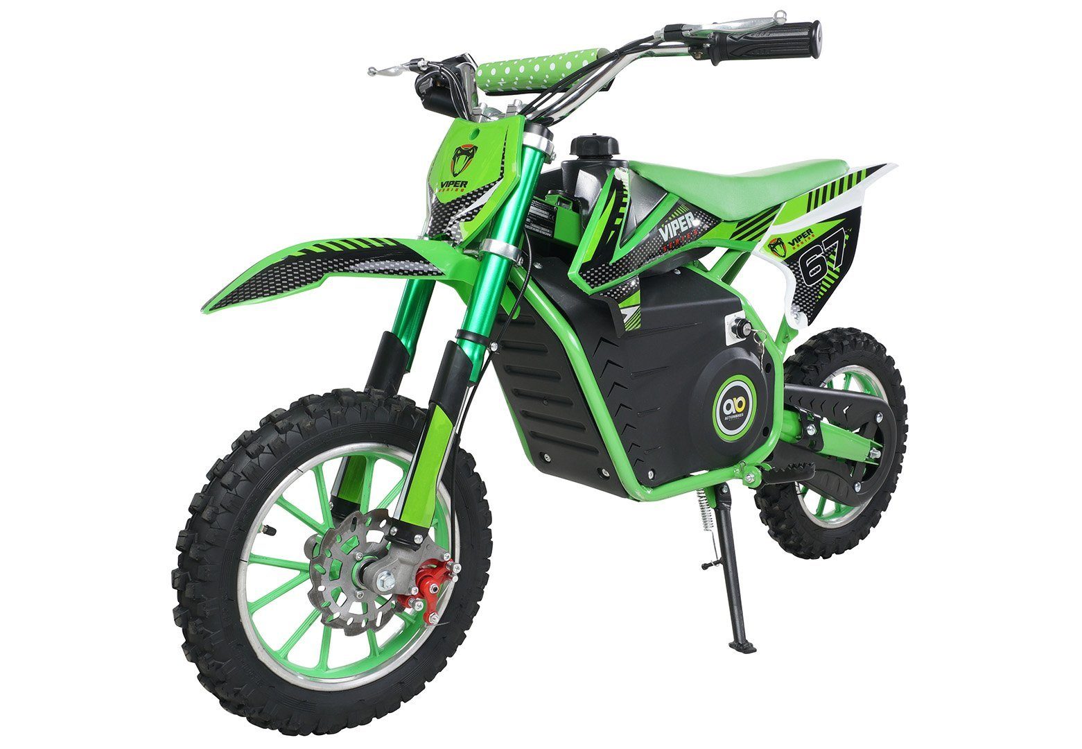 Motocicleta elétrica infantil Actionbikes Motors Viper 1000 W elétrica - 3 níveis - até 25 km/h, capacidade de carga 60 kg (1 unidade), mini moto de trilha elétrica, mini moto de pit bike, pocket bike a partir de 5 anos