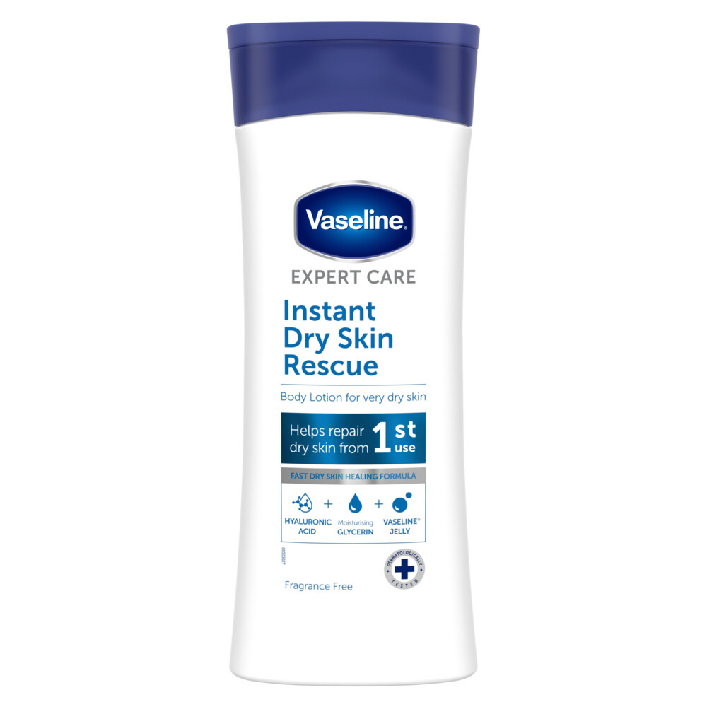 Vaseline Bodylotion Expert Care Instant Dry Skin Rescue400 ml