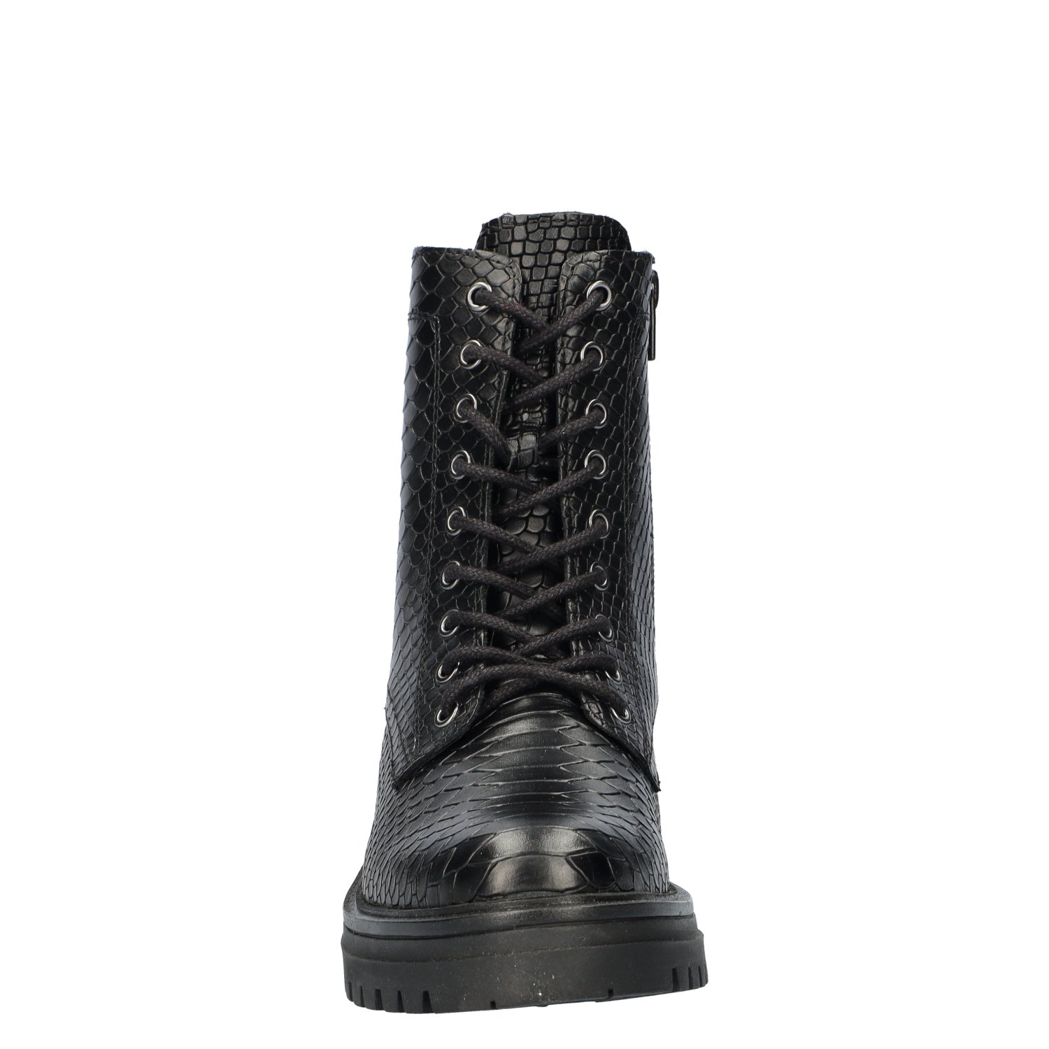 dames veterboot Nelson Zwart