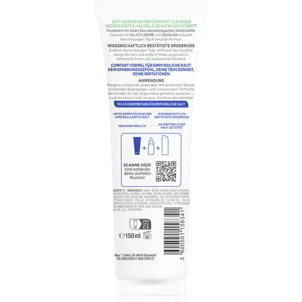 Anti-Unreinheiten Comfort Cleanser