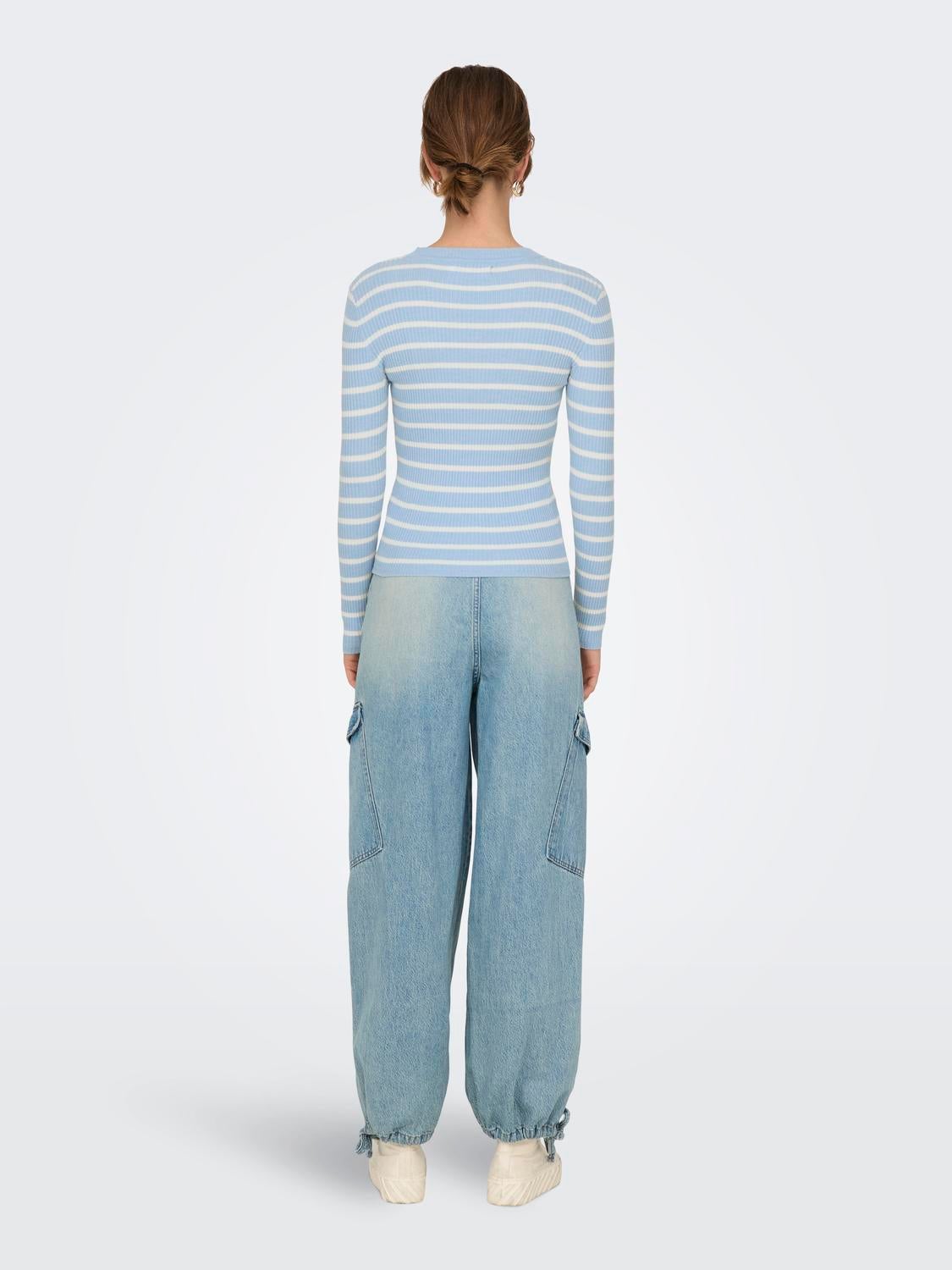 ONLLOUISA Strickpullover Cashmere Blue