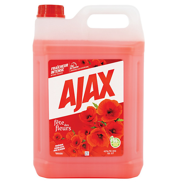 Nettoyant multi-usages parfumé Ajax Fleurs Rouges 5 L