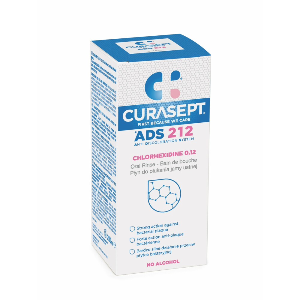 Curasept Mondspoeling 0,12% CHX200 ml