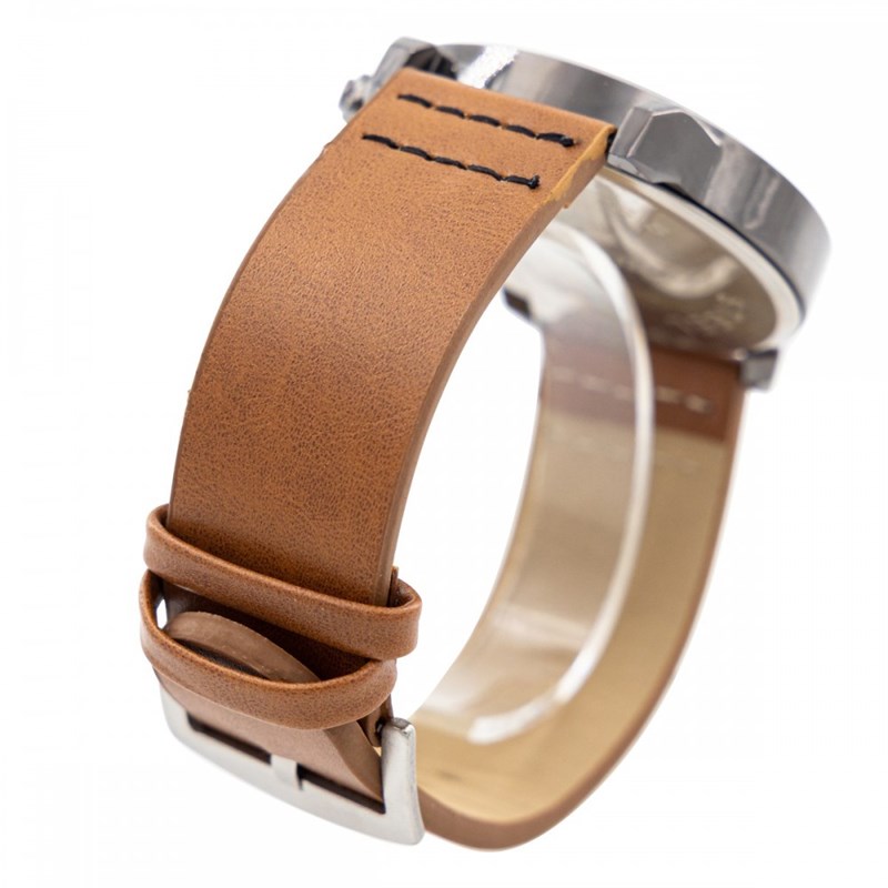 Montre Homme CHTIME bracelet Cuir Marron