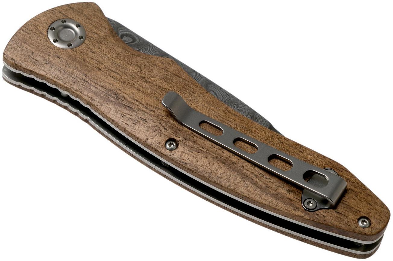 Böker Tirpitz Damast Wood 42 Limited Edition 110197DAM zakmes