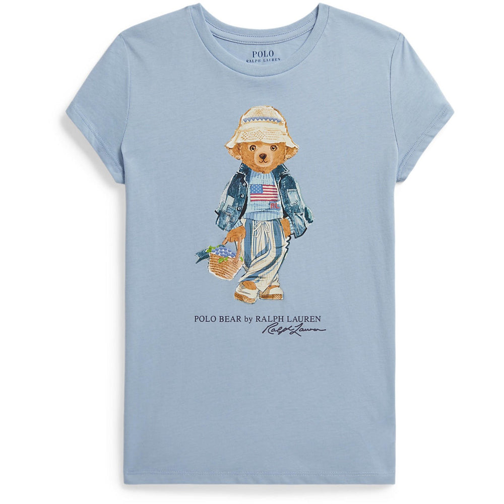 Køb Polo Ralph Lauren Estate Blue T-Shirt