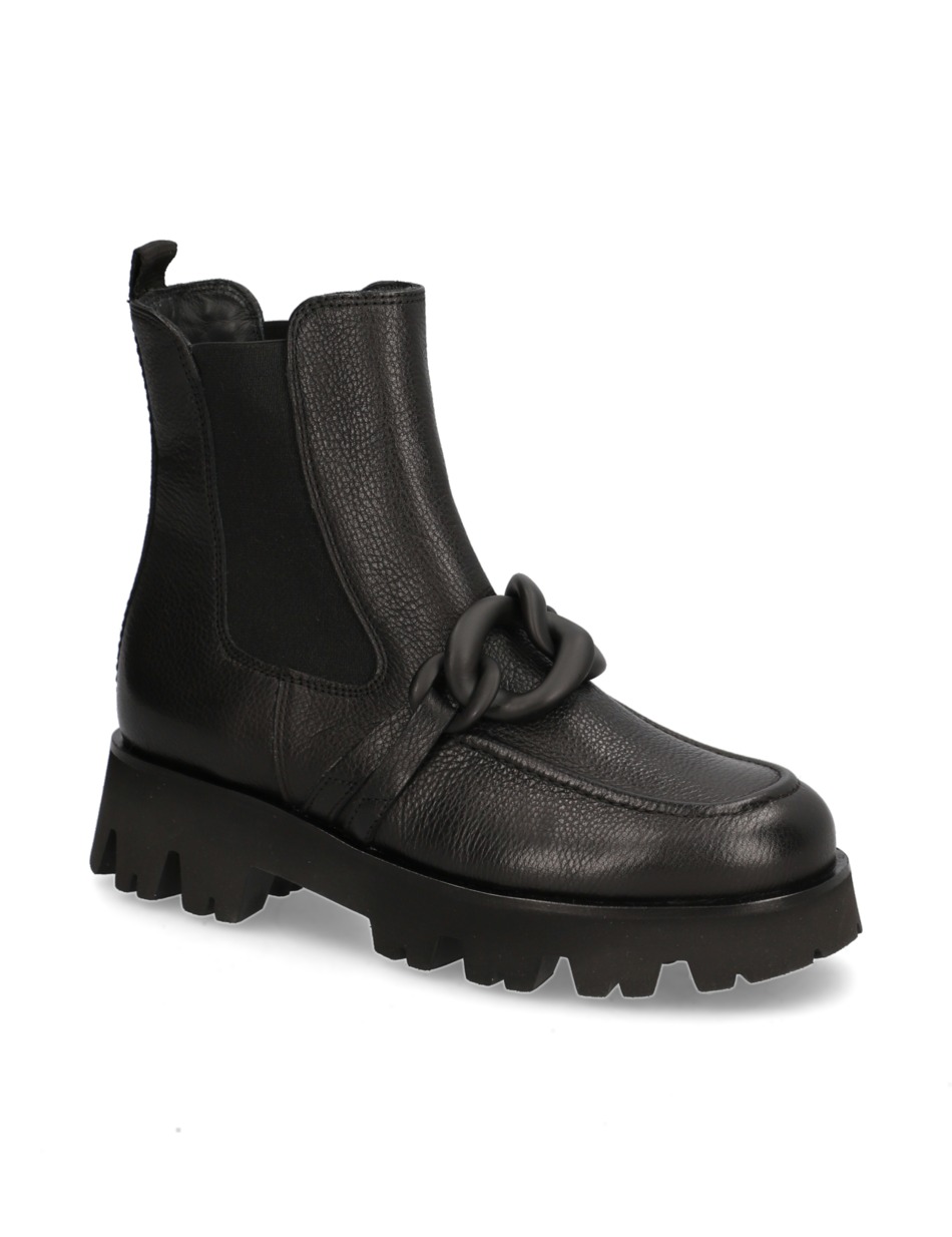 Glattleder Chelsea Boot