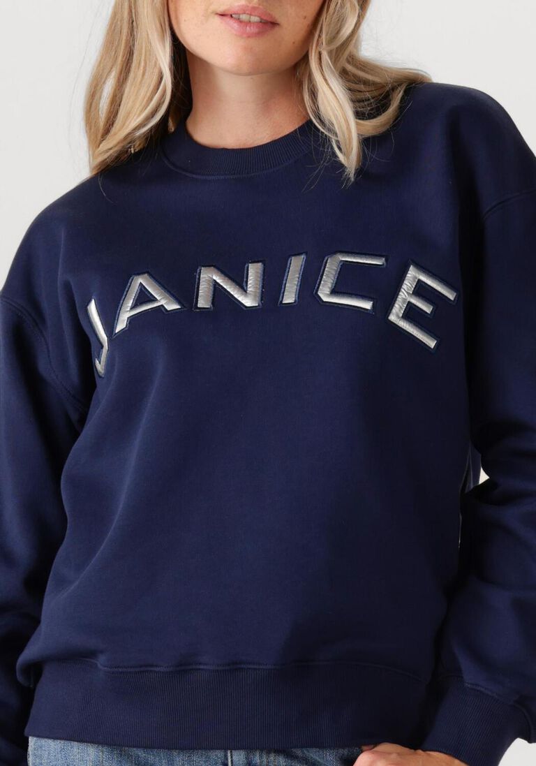donkerblauwe janice sweater andy