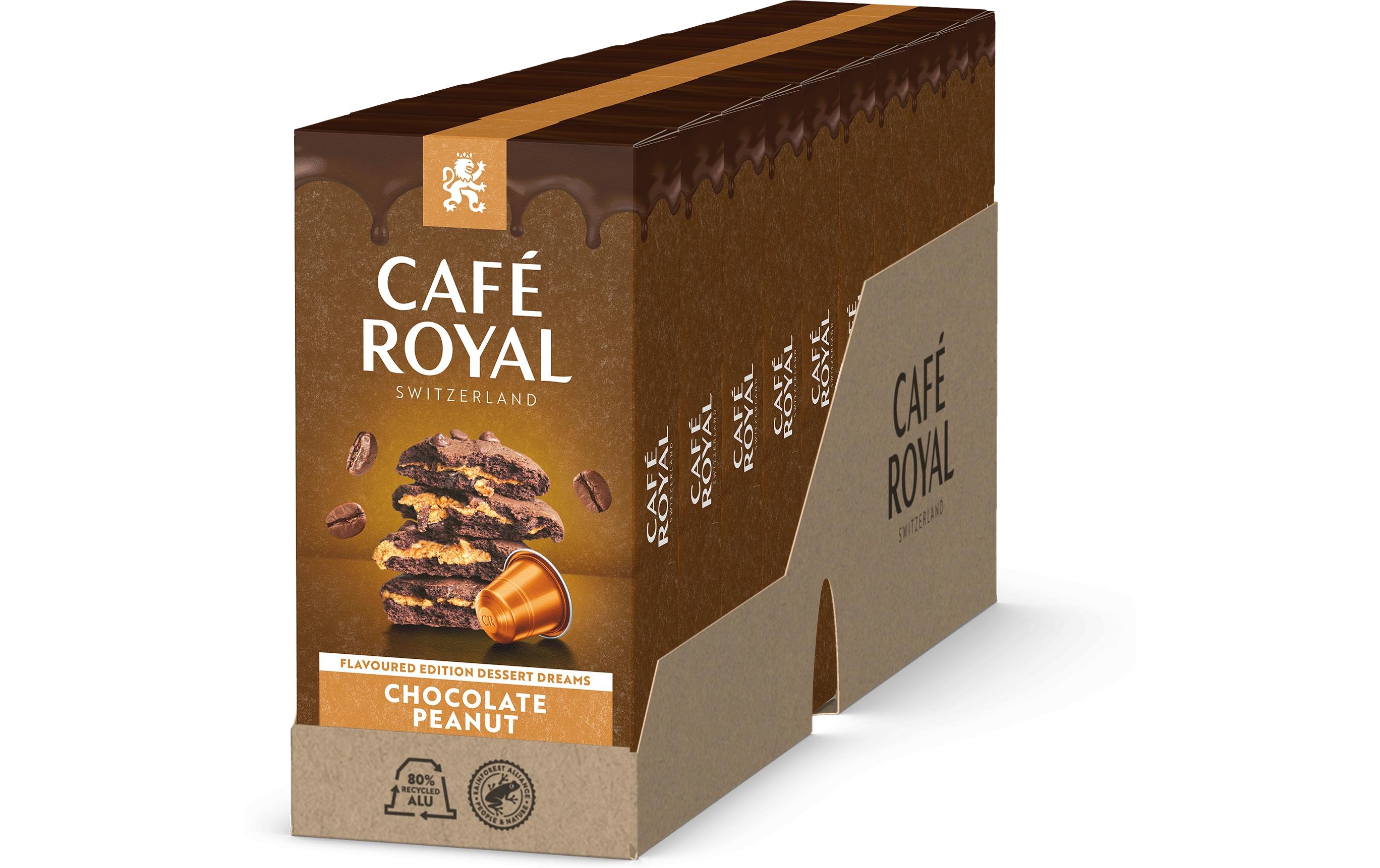 Kaffeekapseln für Nespresso Chocolate Peanut 100 StückKaffeekapseln für Nespresso Maschinen