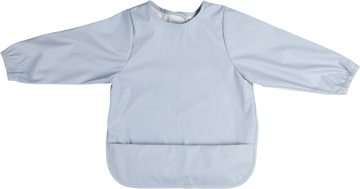 Sebra Hagesmæk med ærmer, powder blue