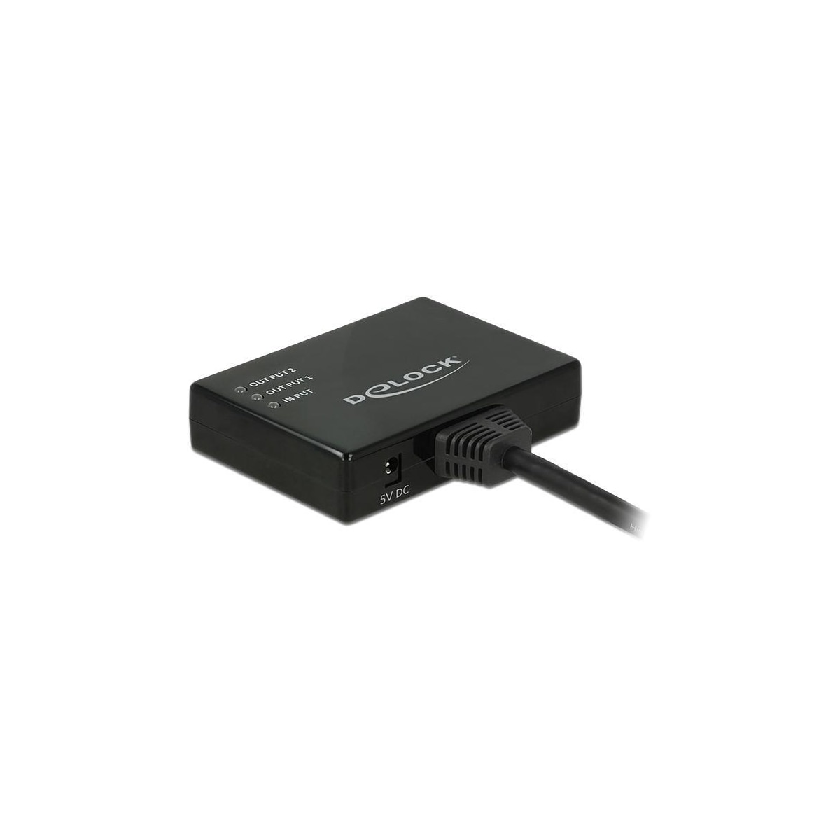 Delock HDMI Splitter 1 x HDMI inn> 2 x HDMI ut 4K