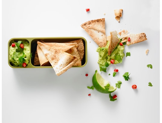 FUEL - Boîte alimentaire Contenant à collation avec couteau - - facile d'utilisation