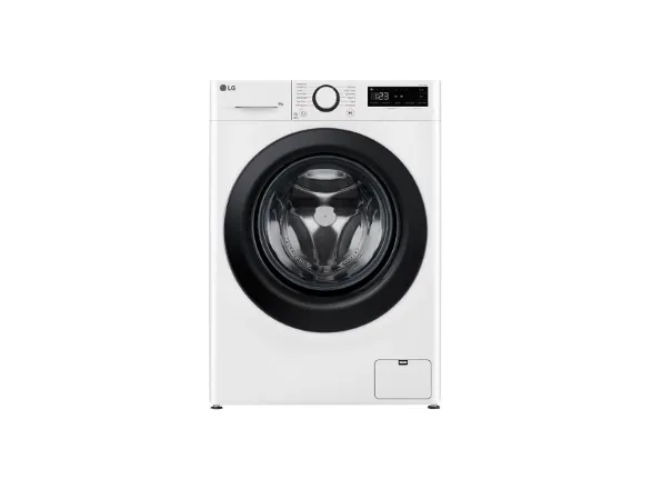 LG Serie R5 F2WR508SWW - Vaskemaskine - bredde: 60 cm - dybde: 53.5 cm - højde: 85 cm - frontbetjening - 8 kg - 1200 rpm - hvid