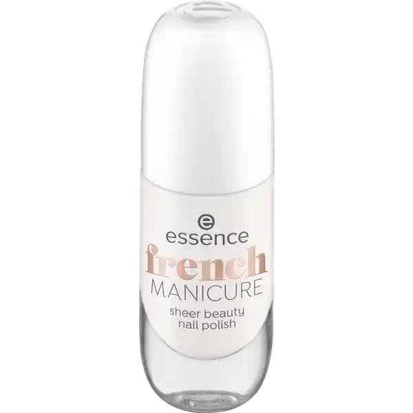 french Manicure sheer beauty nail polish 02 rosé on ice