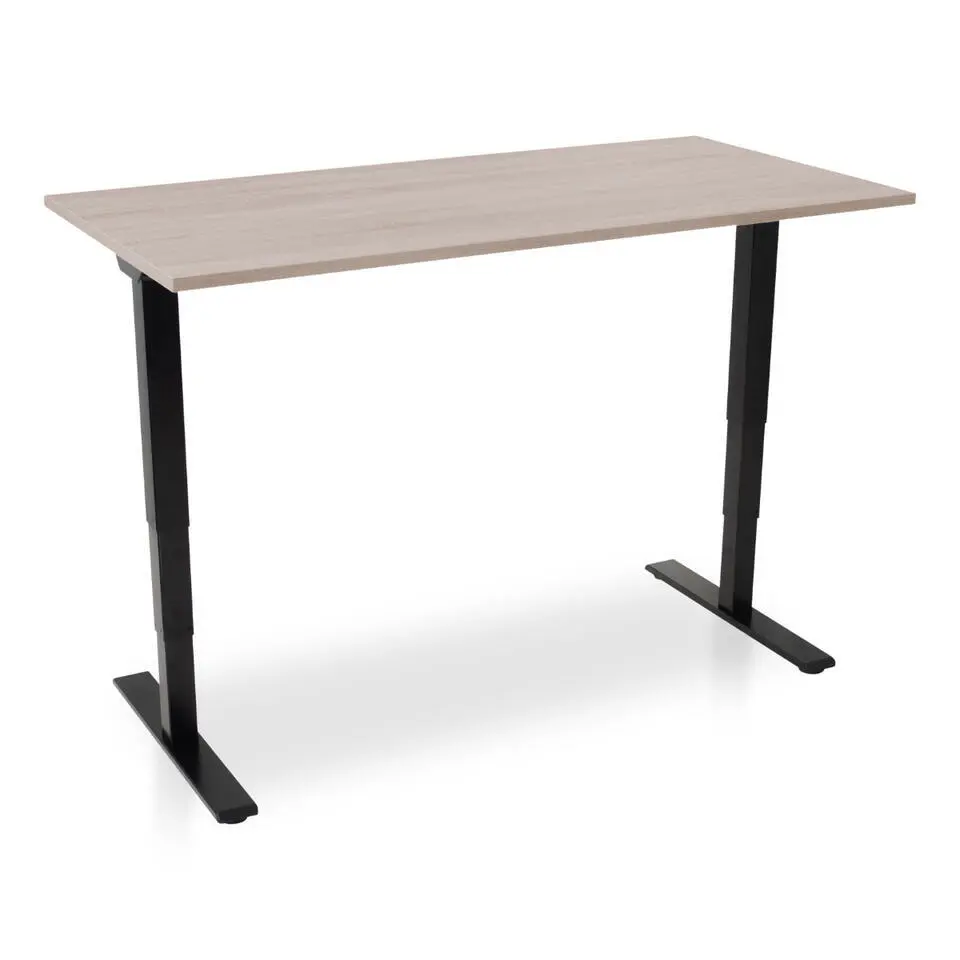 MRC COMFORT Set - Zit-sta bureau   stoel - 160x80 - midden eiken