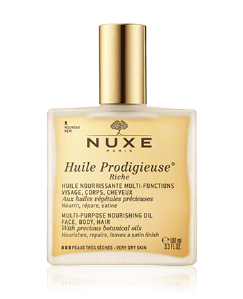 Nuxe Huile Prodigieuse Riche Huile Nourrissante Multi-Fonctions 100ml
