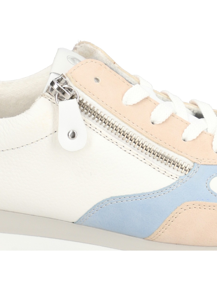 Lederkombination Sneaker