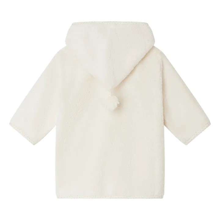 Bonpoint Peignoir Bouclette Eponge | Blanc