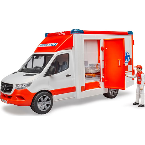 Bruder MB Sprinter ambulance med chauffør