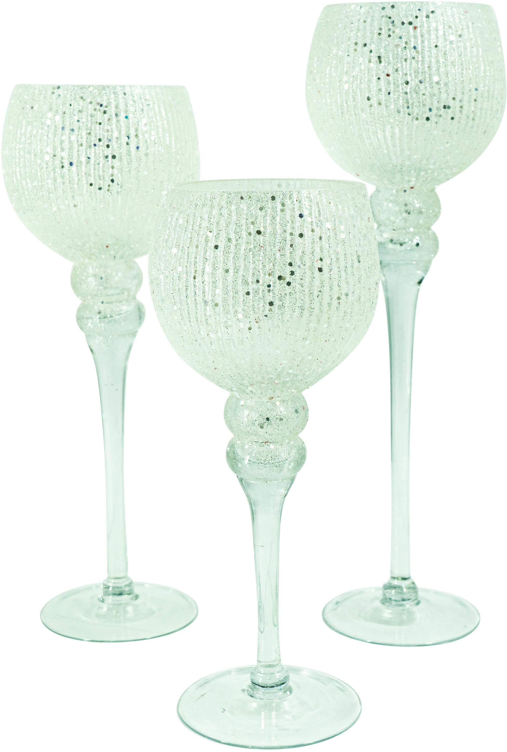 NOOR LIVING Kerzenhalter »Florenz, Weihnachtsdeko« aus Glas