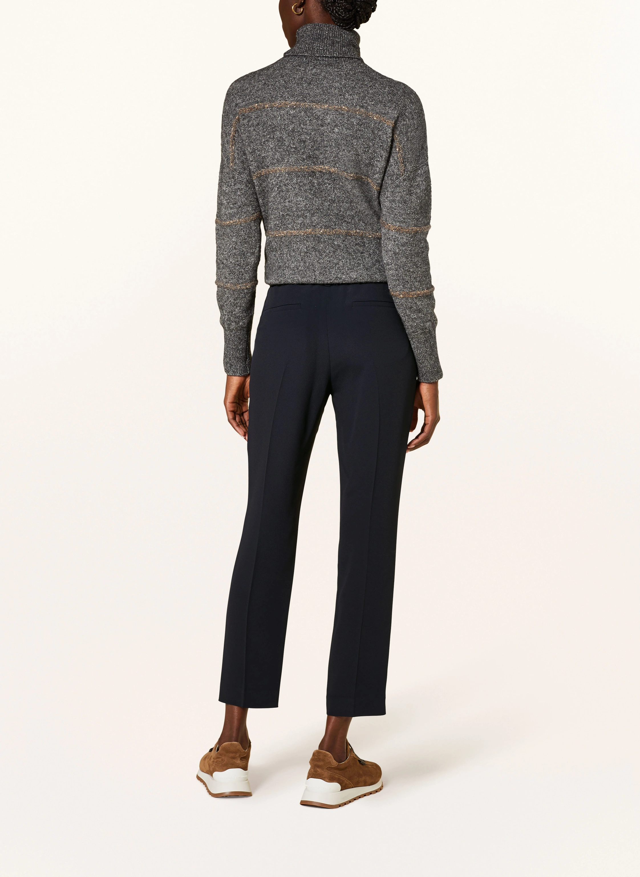 BRUNELLO CUCINELLI 7/8-Hose mit Seide