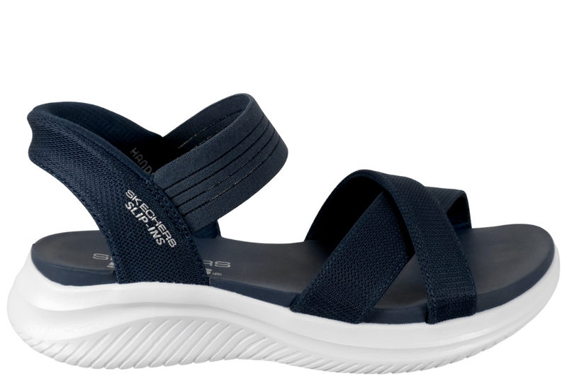 SKECHERS ULTRA FLEX 3.0 SANDAL - NEVER BETTER NAVY BLUE SANDAL