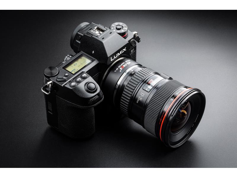 Viltrox Objektiv-Adapter EF-L EF-L Autofokus-Objektiv-Mount-Adapter für Canon EF/EF-S-Objektive in Verbindung mit Leica/Panasonic/Sigma L-Mount-Gehäusen