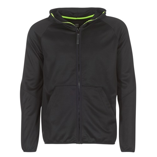 G-Star Raw - STRETT SLIM HOODED ZIP THRU SW L/S - Noir