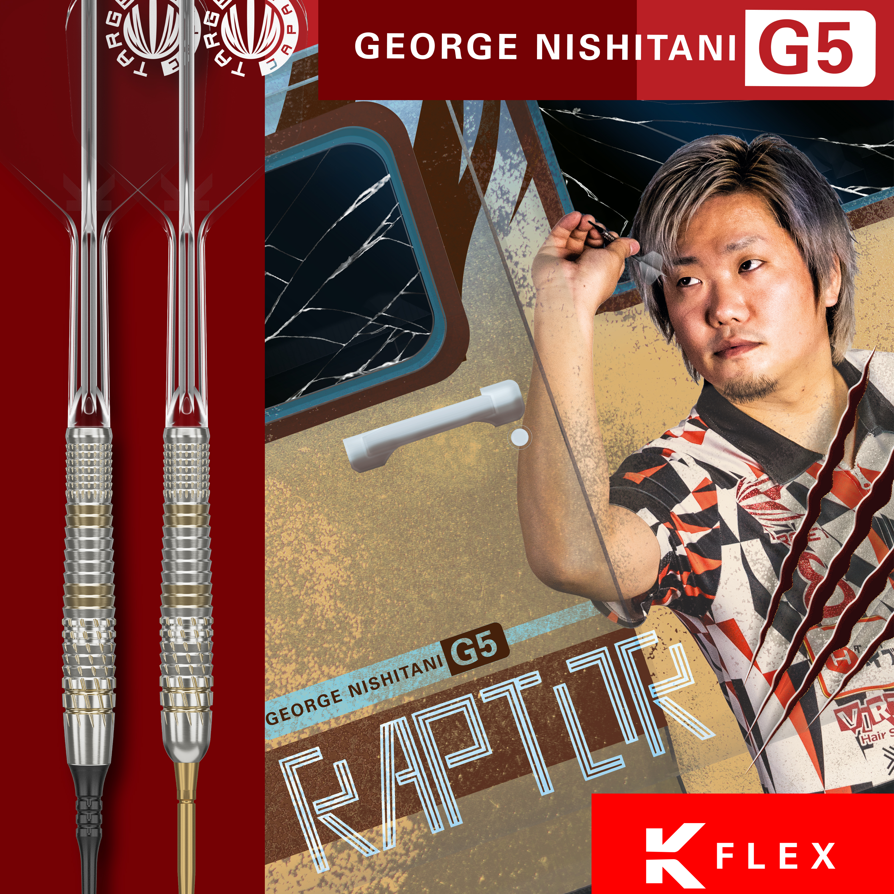 Target Japan - Swiss Point - George Nishitani GEN 5 - Steeldart