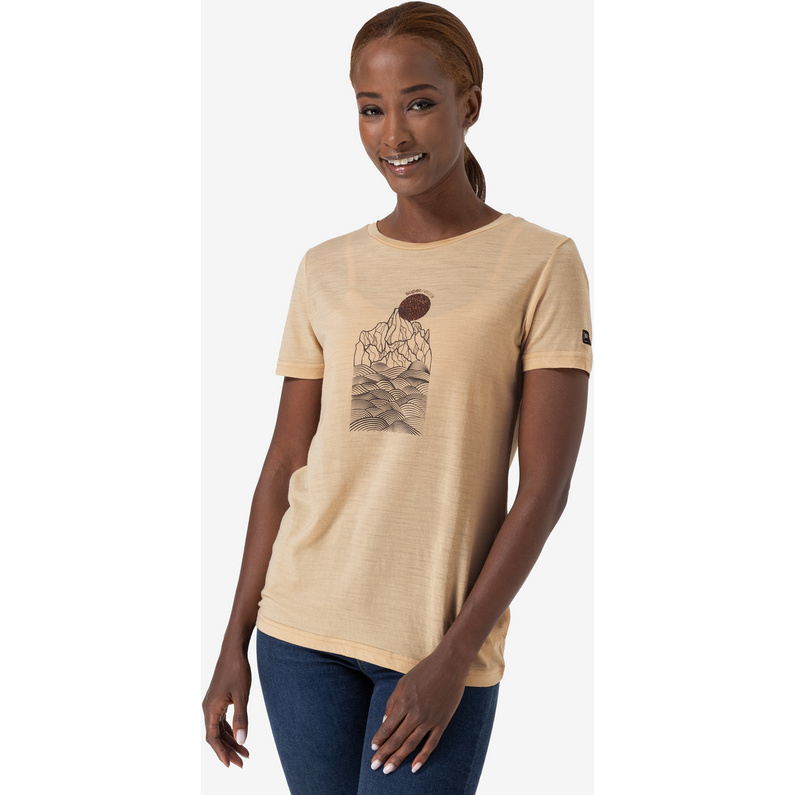 Super.Natural Damen Preikestolen Cliffs T-Shirt