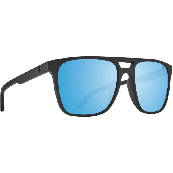 Lunette de soleil lifestyle SPY CZAR MATTE BLACK HAPPY BOOST POLAR ICE MIRROR