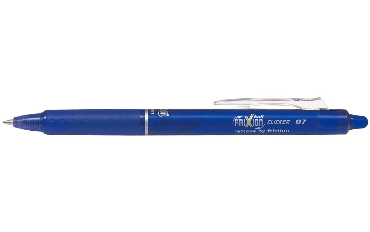 Gelschreiber Frixion Clicker 0.7 mm Blau, MediumOhne Rückstand löschbarer Tintenroller