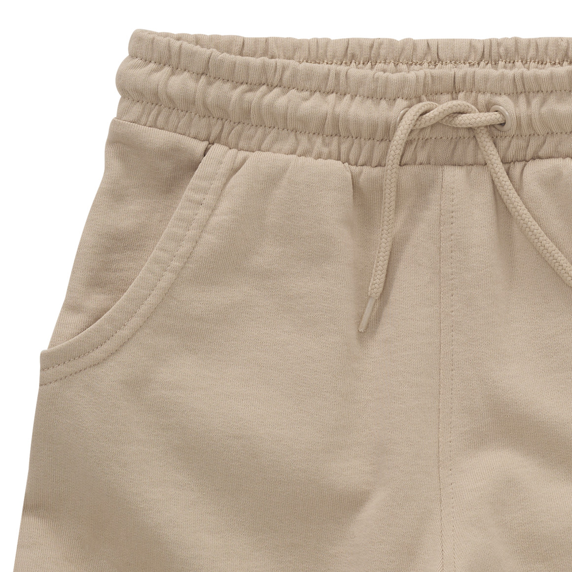 Topolino Jungen Joggingshorts aus Bio-Baumwolle beige