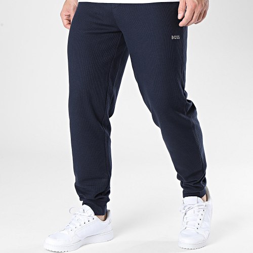 Pantalon Jogging Waffle Cuff 50486456 Bleu Marine