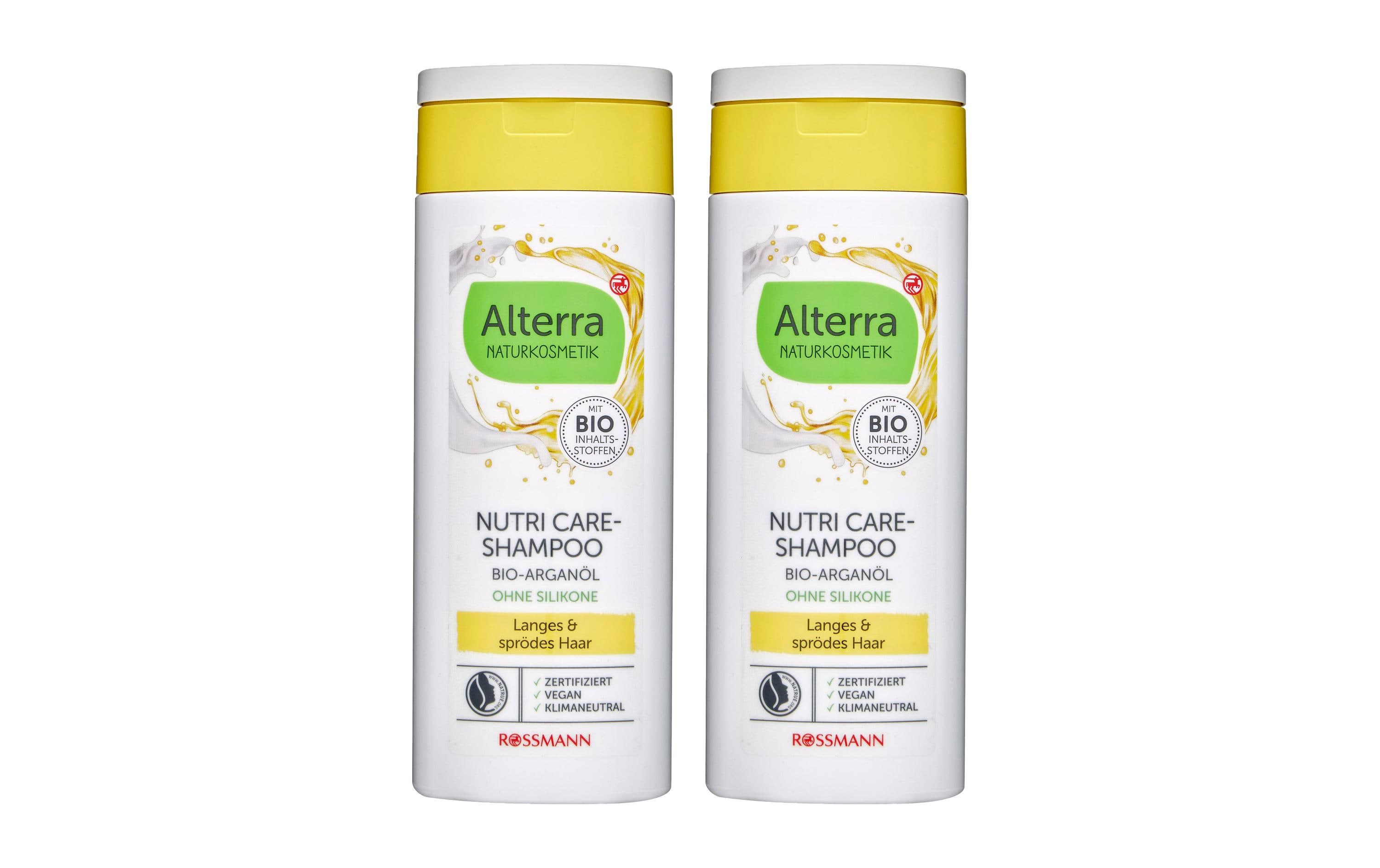 Shampoo Nutri-Care 2 x 200 mlNatürliches Shampoo für tiefengepflegtes, sanft duftendes Haar
